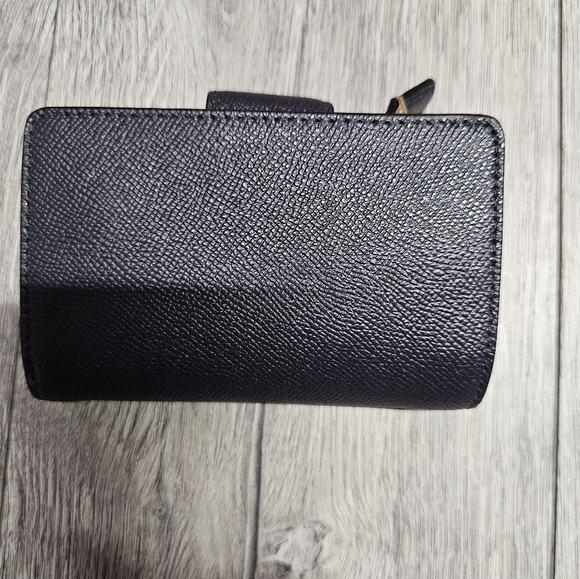 Coach Bags Medium Corner Zip Wallet 6390 Gold/Midnight Color - Picture 2 of 7